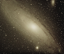 Andromeda-Galaxie, großes Foto