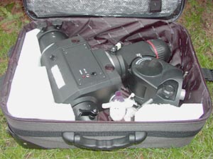 EQ-6 im Transportkoffer